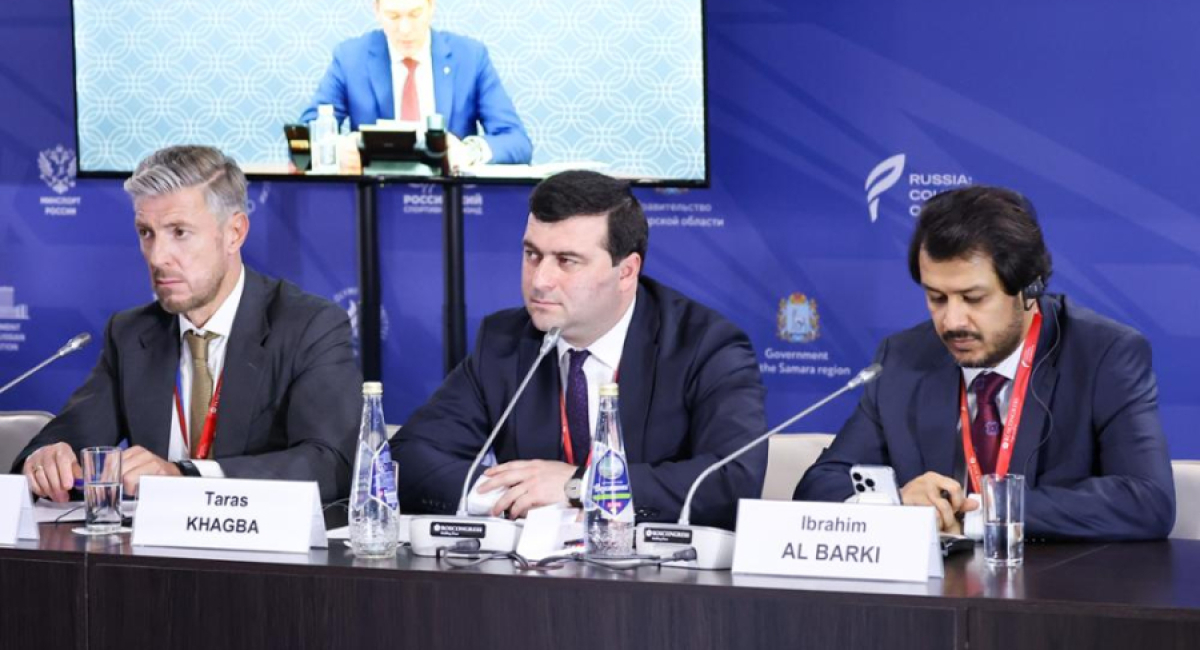 Таращ Хагба выступил на форуме «Россия - спортивная держава»