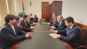 Владимир Делба принял делегацию из Тамбовской области