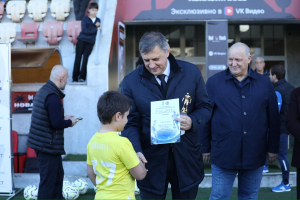 Вараздат Миносян принял участие в церемонии награждения победителей турнира, посвященного памяти Никиты Симоняна