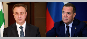 Владимир Делба и Дмитрий Медведев обменялись поздравлениями с наступающим Новым годом