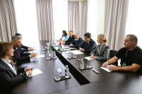 Вараздат Миносян встретился с губернатором Красноярского края Михаилом Котюковым