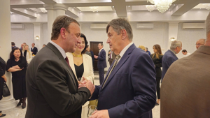 Владимир Делба принял участие в приёме в честь Дня народного единства России в Посольстве Российской Федерации